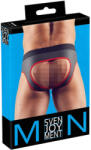 Svenjoyment - отворен джокстрап - черен - M - lovesexshop