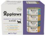 Applaws Variety Selection konzerv macskáknak, válogatott húsleves 36 x 70 g