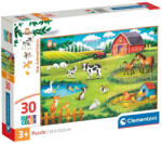 Clementoni 20286 Super Color puzzle - Az állatfarmon (30 db) (20286)