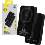 Blavec Power Bank 10000mAh BJ-04 Slim 13, 5mm - Type C - 22, 5W mágneses Magsafe 3 az 1-ben (PBBJ04-MC10B) fekete - studioeszkozok