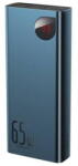 Baseus PPIMDA-D03 Baseus Adaman Metal Powerbank 20000mAh 2xUSB-A, USB-C, microUSB kék (PPIMDA-D03)