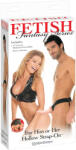 Pipedream - Fetish Strap-On 6 - dildo cu curea, gol pe interior (culoare naturală) (05358770000)