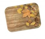  Tálca 33*24, 5*1, 8cm műanyag őszi levél mintával SJ27 (SJ27)