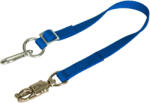 Kerbl ham de legare reglabilă cu curele pentru cai cu cârlig stabil pentru panică și carabină (Lungimea reglabilă, max. 90 cm)