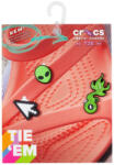 Crocs Jibbitz Jibbitz Crocs Green Sandal Backer 3 Pack