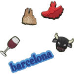 Crocs Jibbitz Jibbitz Crocs Barcelona Wanderlust Collection 5 Pack
