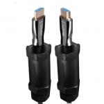 Lindy Cablu Armoured fibra Optica Hybrid HDMI 8K60Hz 20m, Lindy L38529 (L38529)