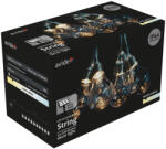 Avide Kültéri Szolár Füzér 5m, Átlátszó Kábel, 10 Globe, meleg fehér IP44 (AOSS5T-10C10L-WW)