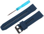Garmin QuickFit, szilikon, kék színű okosóra szíj, 22 mm (9349-9)