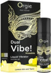 Orgie Dual Vibe - unisex folyékony vibrátor - Gin Tonic (15ml) - szexvital
