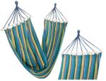 Anglia Hamac de grădină cu cadru, albastru/verde - 200x80 cm, până la 150 kg. 01284-103