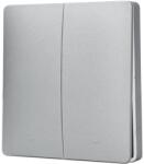 Luxion Dupla Kinetikus Kapcsoló, Távirányító, Önellátó Áramellátással - szin szurke