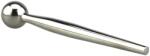 FukR - fém, gömbös dilátor - 8 cm (ezüst) - sexshopcenter