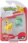 Pokémon 2 db-os figura - Bulbasaur, Pikachu