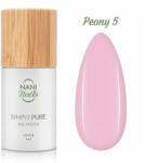 Naní Simply Pure gél lakk 5 ml - Peony
