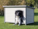 TRIXIE Classic Dog Kennel - Kutyaház (szürke) Féltetős (L) 116x82x79cm (10397)