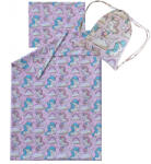  Aztadejó Unikornis bölcsis ovis ágyneműhuzat hátizsákba csomagolva 100x135 cm 40x60 cm (AZTAUBOA)