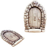  Nyomtatott dekorkarton - Törpajtó békás - papelito