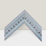 Keretshop 5, 5 cm matt fehér-vörös antikolással EGYEDI MÉRETBEN FW55 (KS247867)