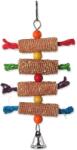  Bird Jewel lógó játék csengővel, színes, 27x16cm