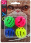 Magic Cat lyukacsos műanyag labda hanggal 3, 75cm 4db