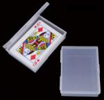  Műanyag kártyatartó doboz 1 paklihoz, 1 csomag
