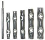 TOPEX Ключ глух 6 бр. 6-17 top tools topex 15575