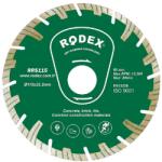 Rodex Диск диамант турбо 125 мм висок сегмент rodex 39183