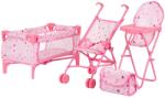 Chipolino Set jucarii pentru papusi Chipolino Trixy 3 in 1, Stars (KZKTR02401ST)