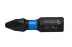 Högert Technik Set 20 biti impact PH2 profesionali, lungime 25mm (HT1S701) Set capete bit, chei tubulare