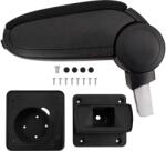 vidaXL Подлакътник за кола черен 13x31, 5x(29-51) см ABS (154666)