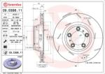 BREMBO Disc frana BREMBO 09. E898.11 (09.E898.11)