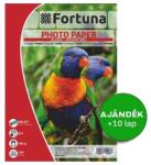 Fortuna Fotópapír FORTUNA A/4 inkjet fényes 180 g 100 lapos (01.00296)