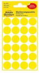 Avery Etikett AVERY 3007 jelölőpont 18mm sárga 96 darabos (3007) - robbitairodaszer