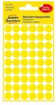 Avery Etikett AVERY 3144 jelölőpont 12mm sárga 270 darabos (3144) - robbitairodaszer