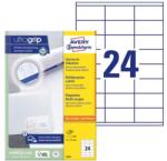 Avery Etikett AVERY 3422 70x35mm univerzális 2400 címke/doboz 100 ív/doboz (3422) - robbitairodaszer