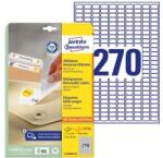 AVERY Etikett AVERY L4730REV-25 17, 8x10mm visszaszedhető 6750 címke/doboz 25 ív/doboz (L4730REV-25) - robbitairodaszer