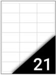 Fortuna Etikett FORTUNA 63, 5x38, 1mm univerzális 2100 címke/doboz 100 ív/doboz (01.01314) - robbitairodaszer