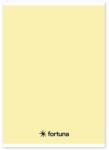 Fortuna Füzet vonalas FORTUNA Monocolor A/5 32 lapos 21-32 pasztell sárga (01.02089)