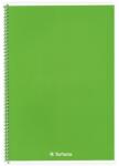 Fortuna Spirálfüzet vonalas FORTUNA Monocolor A/5 70 lapos zöld (01.02111)
