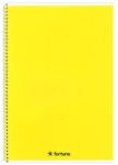Fortuna Spirálfüzet vonalas FORTUNA Monocolor A/5 70 lapos sárga (01.02115) - robbitairodaszer