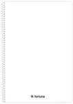 Fortuna Spirálfüzet vonalas FORTUNA Monocolor A/5 70 lapos fehér (01.02117)