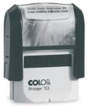 Colop Bélyegző COLOP Printer IQ10 fekete ház fekete párna (BE01461000) - robbitairodaszer