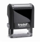 Trodat Bélyegző TRODAT Printy 4.0 4911 eco-fekete ház fekete párna (4911F/K)