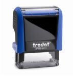 Trodat Bélyegző TRODAT Printy 4.0 4911 égkék ház fekete párna (4911É/F) - robbitairodaszer