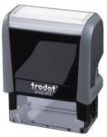 Trodat Bélyegző TRODAT Printy 4.0 4912 eco-szürke ház fekete párna (4912SZ/F) - robbitairodaszer