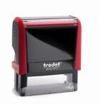 Trodat Bélyegző TRODAT Printy 4.0 4913 tűzpiros ház fekete párna (4913P/F) - robbitairodaszer