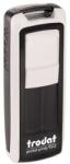 Trodat Bélyegző TRODAT Pocket Printy 9512 zseb fehér ház fekete párna (9512FE/F) - robbitairodaszer