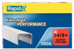Rapid Tűzőkapocs RAPID Superstrong 24/8+ horganyzott 1000 darabos (24858500) - robbitairodaszer
