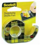 3M Ragasztószalag kétoldalas 3M Scotch 136D 12mmx6, 3m átlátszó (LPM136D) - robbitairodaszer